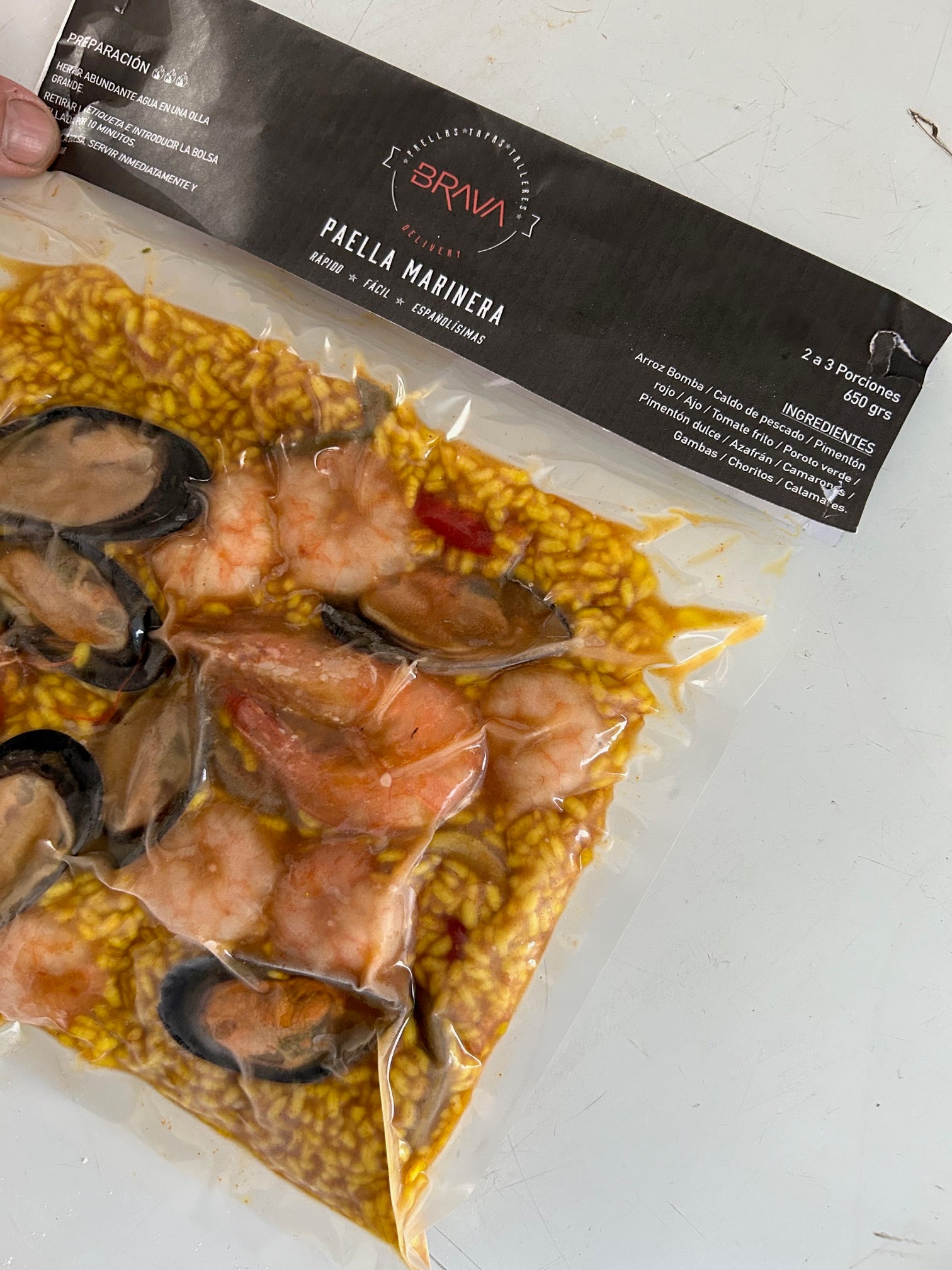 PAELLA DE MARISCOS